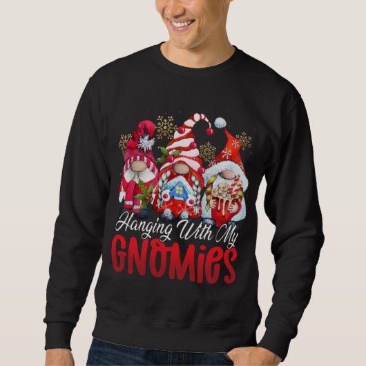 Mit meinen Gnomen verbunden, wird der Sternengarte Sweatshirt (Vorderseite)