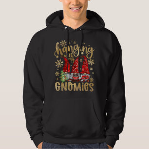 Mit meinen Gnomen Weihnachten Niedlichen Geburtsta Hoodie
