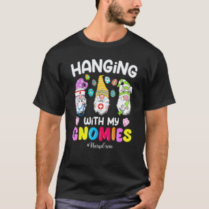Mit meinen Gnomes-Nurse-Crew Geschenke für Pflegek T-Shirt