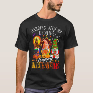 Mit meinen Gnomies feiern wir ein frohes Hallothan T-Shirt