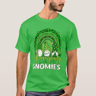 Mit meinen Gnomies Rainbow Leopard St Patrick T-Shirt