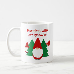 Mit meinen Gnomies und meinem lustigen Weihnachtsf Kaffeetasse