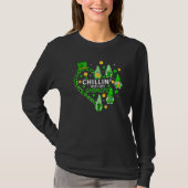 Mit meinen Gnomies zanken St Patrick S Day Gnomes T-Shirt (Vorderseite)