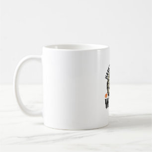 Mit meinen Hexen abhängen Vintage-Halloween-Design Kaffeetasse