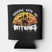Mit meinen Hexen Halloween Dosenkühler (Rückseite)
