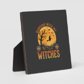 Mit meinen Hexen Halloween Fotoplatte (Vorderseite)