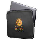 Mit meinen Hexen Halloween Laptopschutzhülle (Vorderseite Links)