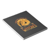Mit meinen Hexen Halloween Notizblock (angewinkelt)