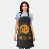 Mit meinen Hexen Halloween Schürze (Getragen)