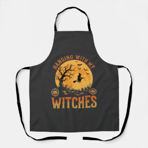 Mit meinen Hexen Halloween Schürze