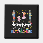 Mit meinen Nutcrackers Squad Weihnachtsballett Magnet (Vorne)