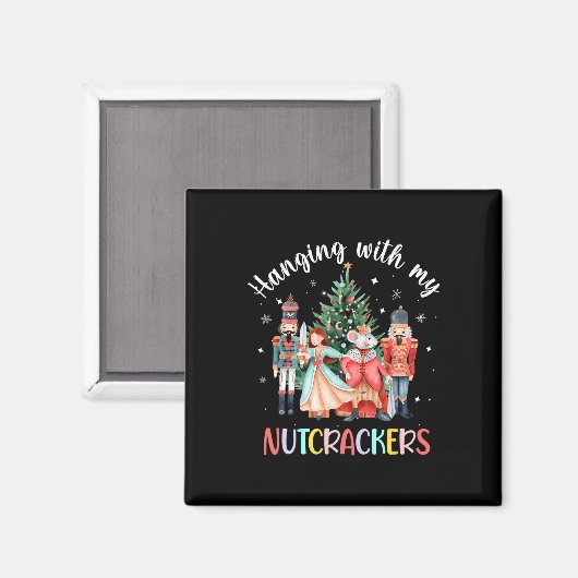 Mit meinen Nutcrackers Squad Weihnachtsballett Magnet (Vorderseite/Rückseite)