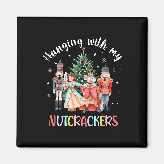 Mit meinen Nutcrackers Squad Weihnachtsballett Magnet (Vorne)