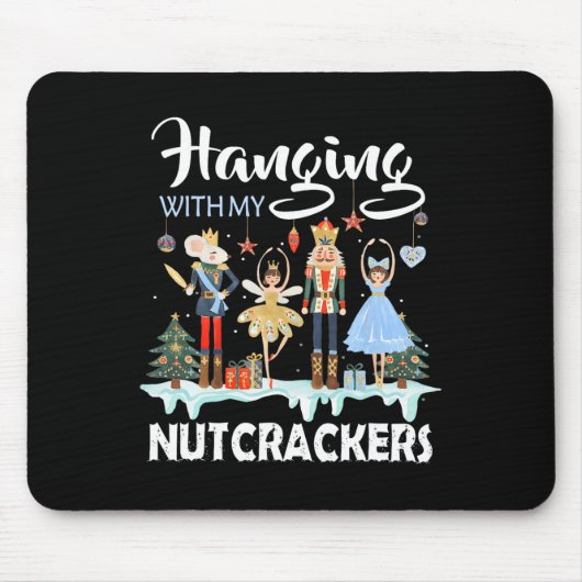Mit meinen Nutcrackers Squad Weihnachtsballett Mousepad (Vorne)