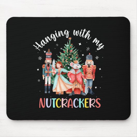 Mit meinen Nutcrackers Squad Weihnachtsballett Mousepad (Vorne)