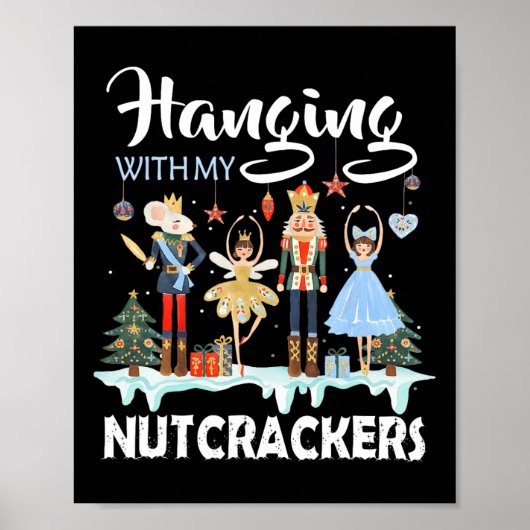 Mit meinen Nutcrackers Squad Weihnachtsballett Poster (Vorne)
