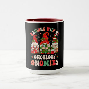 Mit meinen Onkologie-Gnomen feiern – Lustiger Weih Tasse