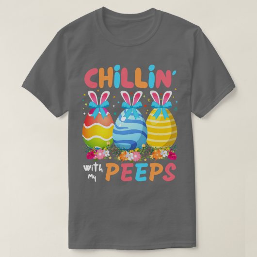 Mit meinen Pieps Funny Oaster Bunny T-Shirt (Design vorne)