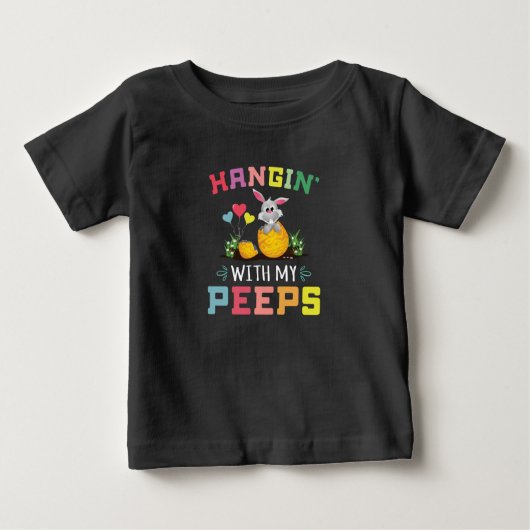 Mit meinen Pieps umgehen Baby T-shirt (Vorderseite)
