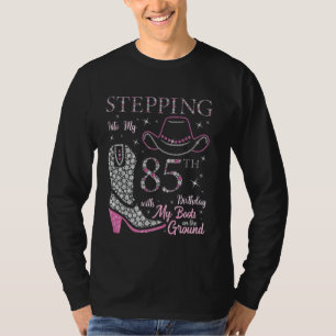 Mit meinen Stiefeln am 85. Geburtstag T-Shirt