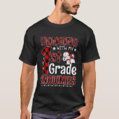 Mit meiner 1. Klasse Snowmies Lehrerin Christm T-Shirt (Vorderseite)