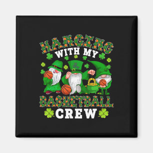 Mit meiner Basketball-Crew Drei Patrick's Da Magnet