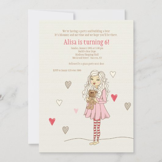 Mit meiner bester Freund-Einladung Einladung (Vorderseite)