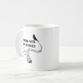 Mit meiner Crownies-Tasse umgehen Kaffeetasse (Vorderseite Links)