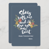 Mit meiner Karte bleibe (Vorne/Hinten)