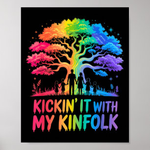 Mit meiner Sippe abhängen Lustiger Familientreffen Poster