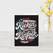 Mit meiner Sippe rumhängen Karte (Gelbe Blume)