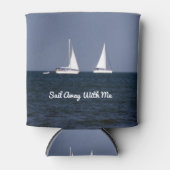 Mit mir absegeln - Personalisiert kälter Dosenkühler (Vorderseite)