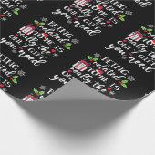 Mit mir verwandt zu sein ist wirklich das einzige  geschenkpapier (Ecke)