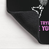 Mit mir zu argumentieren ist sinnlos, wusste ich, mousepad (Ecke)
