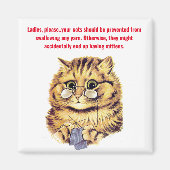 "mit Mitten" Magnet (Vorne)