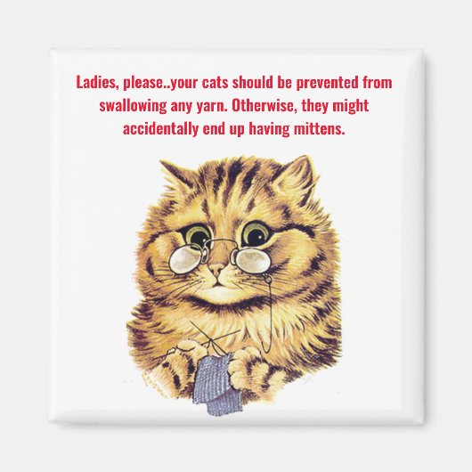 "mit Mitten" Magnet (Vorne)