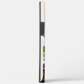 Mit Monogramm 6 Fotomaterial Creme Yellow Case-Mate iPhone Hülle (Rückseite / Rechts)