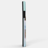 Mit Monogramm 7 Fotomaterial Minze Lilac Case-Mate iPhone Hülle (Hinten/Rechts)