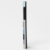 Mit Monogramm 7 Fotomaterial Minze Lilac Case-Mate iPhone Hülle (Hinten/Links)