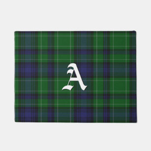 Mit Monogramm Abercrombie Tartan-karierte Fußmatte