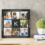 Mit Monogramm Abschluss 8 FotoCollage benutzerdefi Leinwanddruck<br><div class="desc">Erstellen Sie Ihre eigenen Abschluss gepackte Leinwand mit Ihrem Namen, Initial, Jahrgang, Uni/Uni Namen, ein inspirierendes Zitat und 8 Ihrer Lieblings-Fotos. Die Fotovorlage ist Set für Sie, 8 Ihrer Lieblingsfotos von Ihnen, Ihre Bestien und Erinnerungen von Spaß-Zeiten während Ihres Studiums hinzuzufügen. Die Fotos sind in einer einfachen Foto-Collage im Grid-Stil...</div>