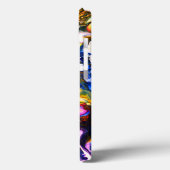 Mit Monogramm Agate Fluid Art Personalisiert Case-Mate iPhone Hülle (Rückseite / Links)