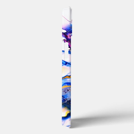 Mit Monogramm Agate Fluid Art Personalisiert Case-Mate iPhone Hülle (Rückseite / Rechts)