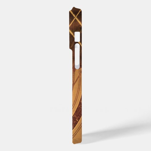 Mit Monogramm akustische Gitarre Case-Mate iPhone Hülle (Rückseite / Links)