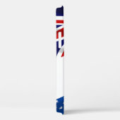 Mit Monogramm American British Flags Patriotic Case-Mate iPhone Hülle (Rückseite / Rechts)