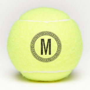 Mit Monogramm Anfänge des personalisierten Spieler Tennisbälle