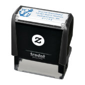 Mit Monogramm Ankerphase, erste Rücksendeadresse Permastempel (Produkt)