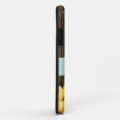 MIT MONOGRAMM AQUA-RUSTIKALE SONNENBLUME Case-Mate iPhone HÜLLE (Hinten/Rechts)