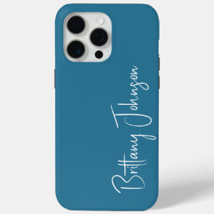 Mit Monogramm Aquamarin Case-Mate iPhone Hülle