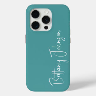 Mit Monogramm Aquamarin Case-Mate iPhone Hülle